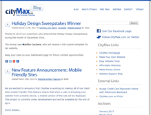 Tablet Screenshot of citymaxblog.com